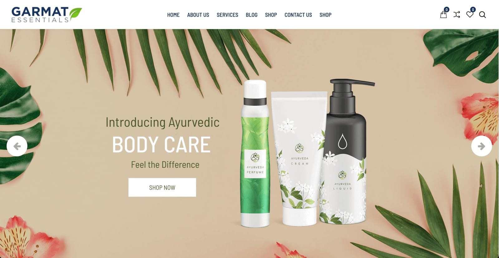 Homepage of the Garmat USA paint booth and automotive refinish website